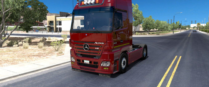 Trucks ATS Mercedes Benz MP2 1.31.x American Truck Simulator mod