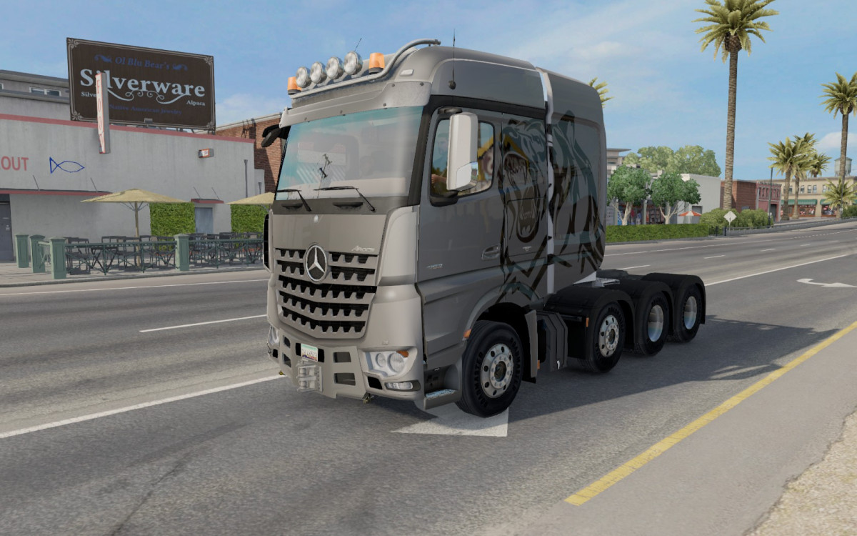 ATS  Mercedes Trucks Mega Pack 1.31