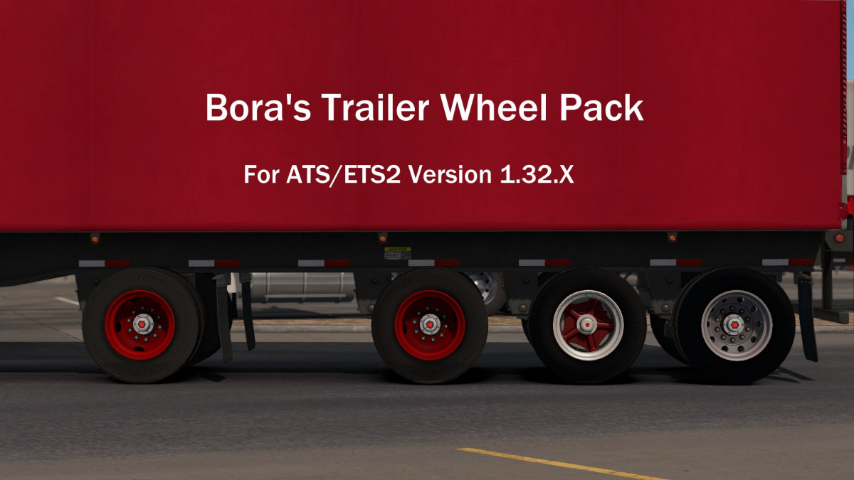 Trailer Wheel Pack by Bora 1.32