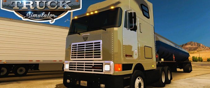 Trucks [ATS] International 9800 1.32 American Truck Simulator mod