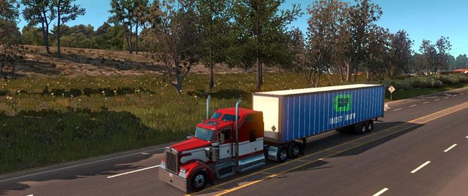 Mods [ATS] GRIMES Frühlings Mod 1.31 - 1.32 American Truck Simulator mod