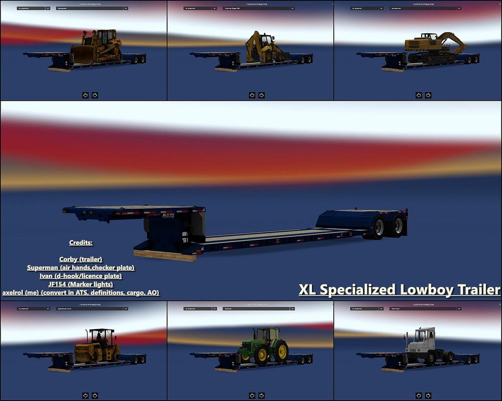 [ATS] XL Specialized Lowboy Trailer 1.32.x