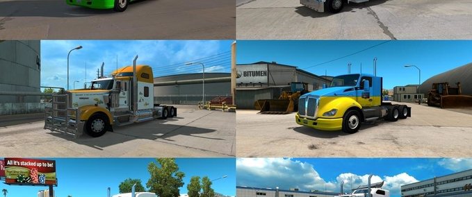 Trucks QUICK JOB TRUCK American Truck Simulator mod