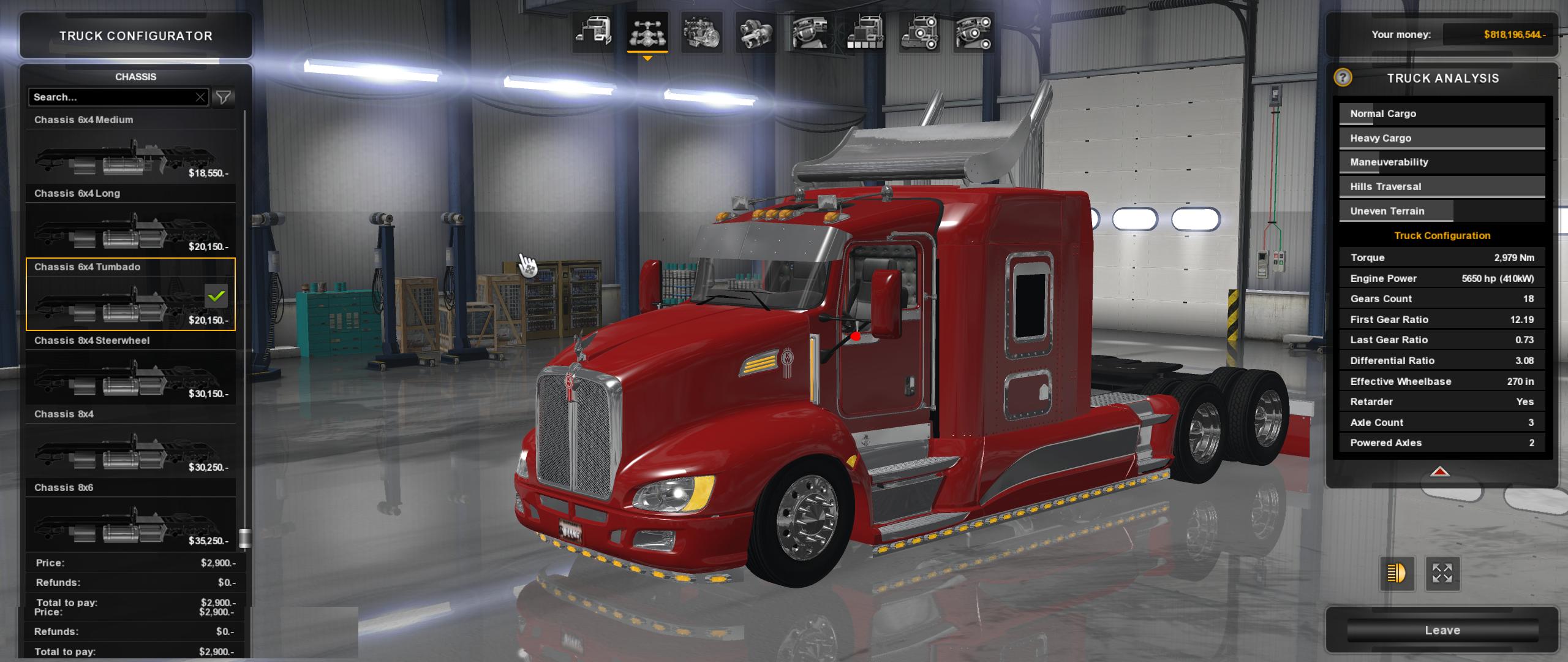 KENWORTH T660 1.31 - 1.32 thumbnail 4