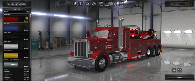 [ATS] Peterbilt 388 Heavy Blades Wrecker 1.31 & 1.32 Mod Image