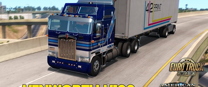 Trucks [ATS] Kenworth K100 1.32.x American Truck Simulator mod