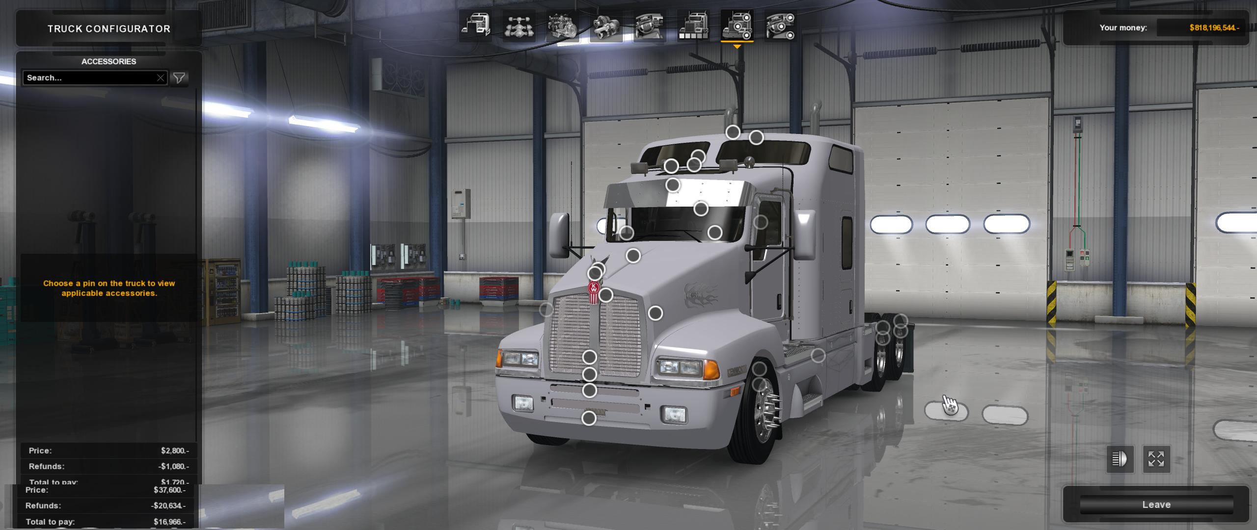 (ATS) Kenworth T600 1.31.x - 1.32.x thumbnail 2