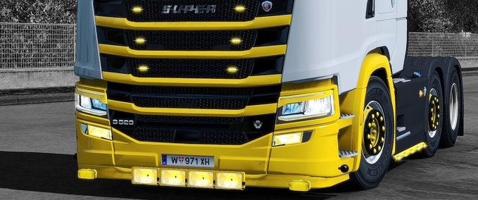 Scania Scania NextGen Extended Bumper 1.32 Eurotruck Simulator mod