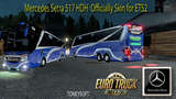 Mercedes Setra 517 HDH V5 with Official Skin + logo ets2 mods Mod Thumbnail