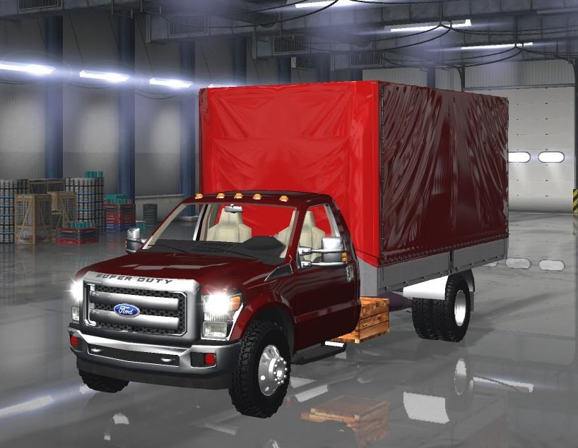 [ATS] FORD F450 +  MINI TRAILER 1.31 - 1.32 thumbnail 6