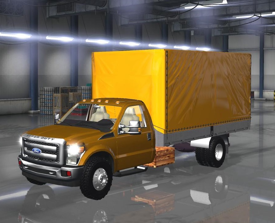 [ATS] FORD F450 +  MINI TRAILER 1.31 - 1.32 thumbnail 5