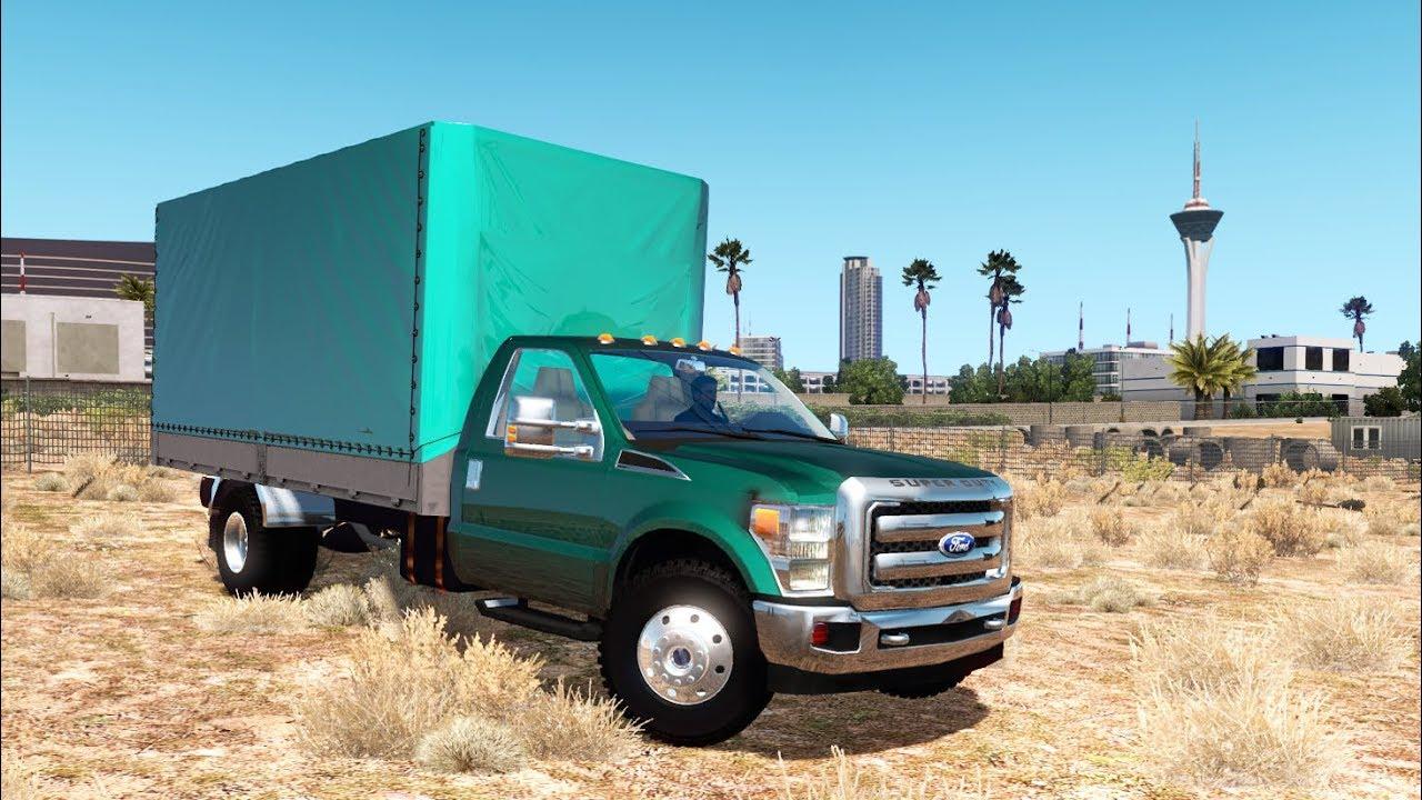 [ATS] FORD F450 +  MINI TRAILER 1.31 - 1.32 thumbnail 4