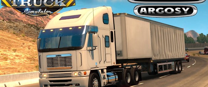 Trucks [ATS] Freightliner Argosy 1.32 American Truck Simulator mod