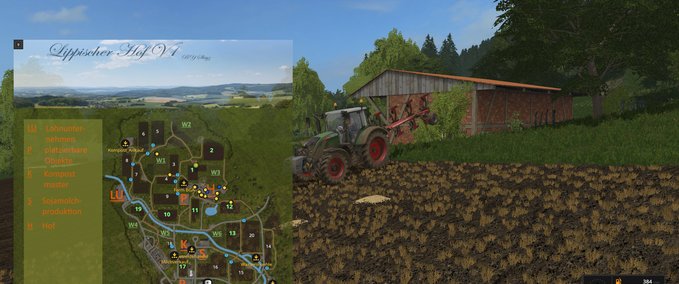 Maps Lippischer Hof Landwirtschafts Simulator mod