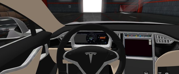 Sonstige Tesla Model S + fix [1.32.x] Eurotruck Simulator mod