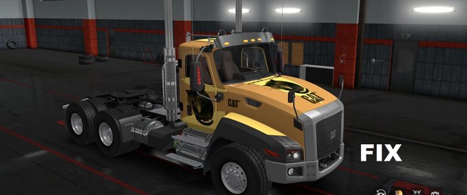 Sonstige CAT CT660 + fix 1.32 Eurotruck Simulator mod