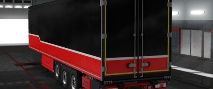 Trailer Krone Trailers Paintable Parts with Logos v1.1 1.32 Eurotruck Simulator mod