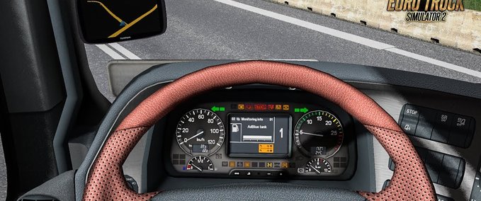 Mercedes Mercedes MP3 Dashboard Computer (1.32) Eurotruck Simulator mod