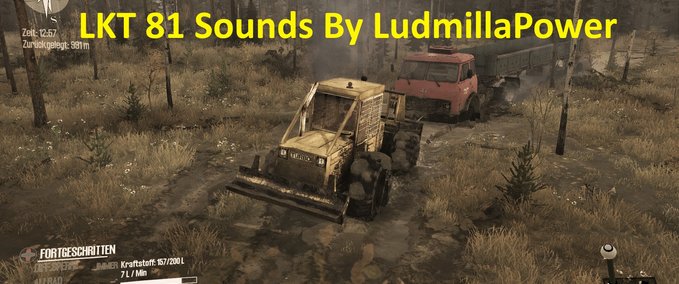 Sonstiges Spintires MudRunner : Real LKT 81 Sounds By Ludmillapower Spintires mod