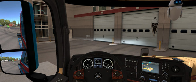 Trucks [ATS] D3S Mercedes Antos ’12 1.32 American Truck Simulator mod