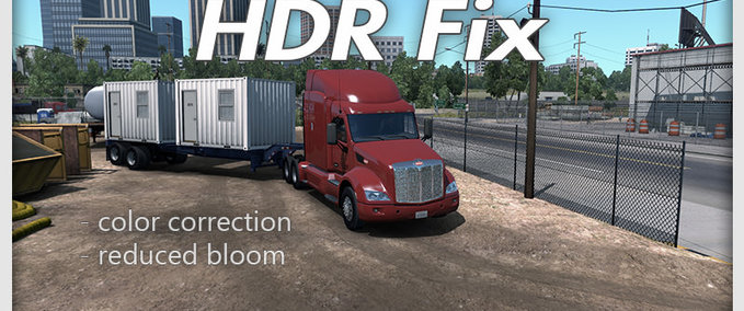 Mods HDR Fix (by nIGhT-SoN) American Truck Simulator mod