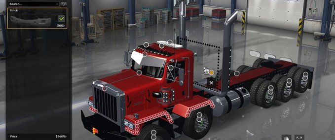Trucks [ATS] Kenworth C500 1.32.x American Truck Simulator mod