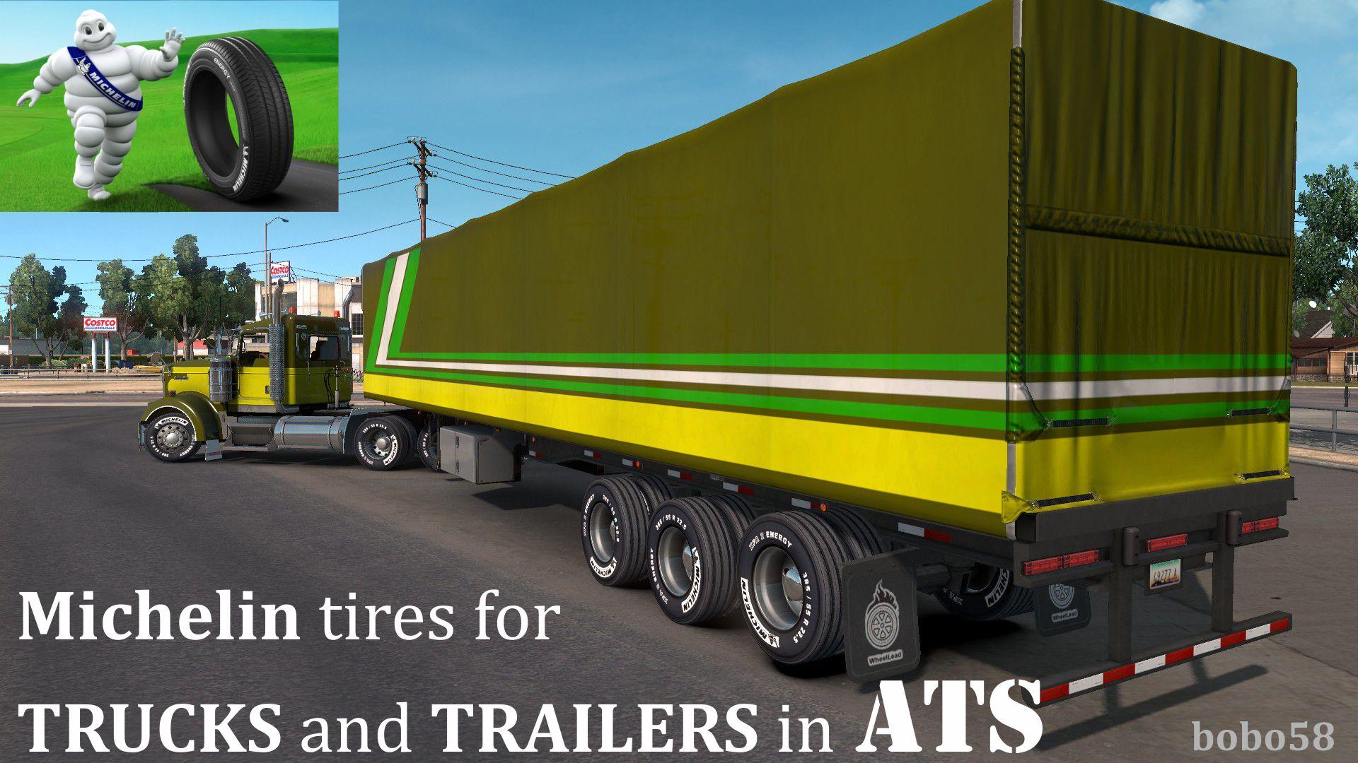 [ATS] Michelin Tires for Trucks and Trailers 1.32