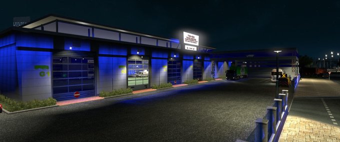 Mods Neue Garage von TDS-ECO 1.32.x Eurotruck Simulator mod