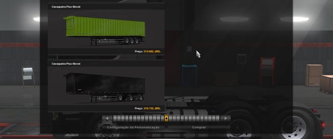 Trailer Metalesp Moving Floor Anhänger 1.32.x Eurotruck Simulator mod