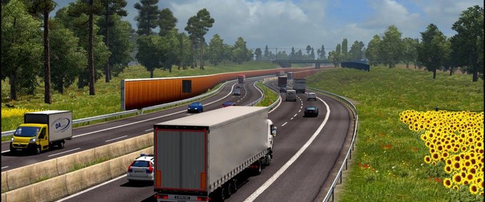 AI Realistisches Verkehrsaufkommen von JACOBSONR 1.31 + 1.32 Eurotruck Simulator mod