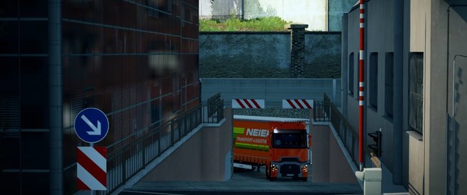Maps Warenlager in Genf 1.32.x Eurotruck Simulator mod