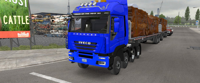 Trucks [ATS] Iveco Trakker 1.32.x American Truck Simulator mod