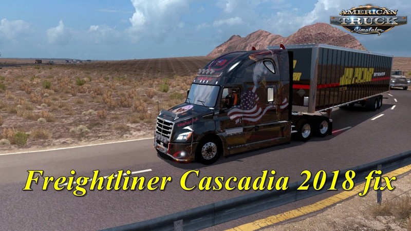 Ats Freightliner Cascadia 2018 Fixed Addon 1 32 X V 1 9