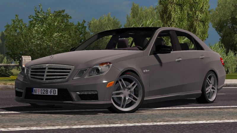 Ets 2 Mercedes Benz E63 Amg 1 32 X V Uberarbeitet Other Mod Fur Eurotruck Simulator 2