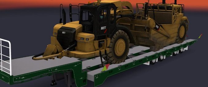 Trailer LOW-LOADER TRAILER PACK 1.32.X Eurotruck Simulator mod