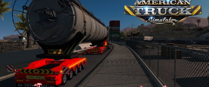 Trailer Big Heavy Pack v3.8 American Truck Simulator mod