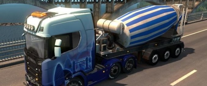 AI Zementrührer im Verkehr 1.31 - 1.32 Eurotruck Simulator mod