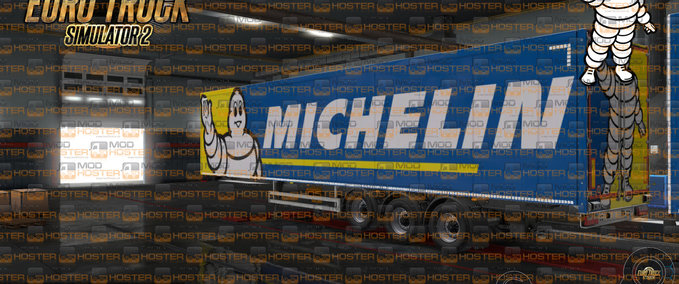 Trailer Michelin Ownership Trailer Skin Eurotruck Simulator mod