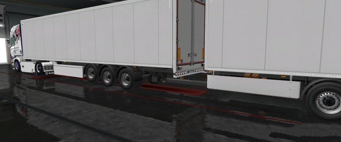 Trailer Rear Bumper Slots for Ownable Trailers Eurotruck Simulator mod