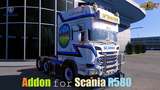 Addon Scania R580 DHoine Eng / GB Mod Thumbnail
