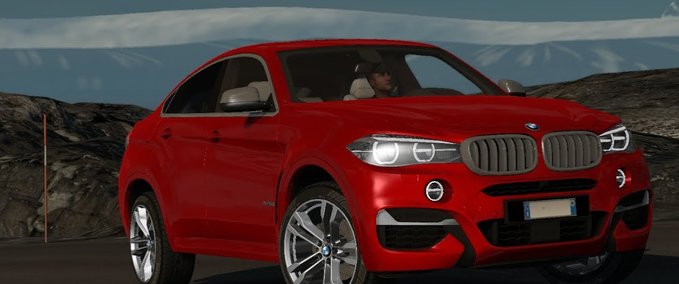 Sonstige BMW X6 M50D + Dealer fix 1.32.x Eurotruck Simulator mod