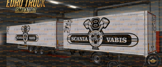 Trailer Scania Vabis V8 Ownership Trailer Eurotruck Simulator mod