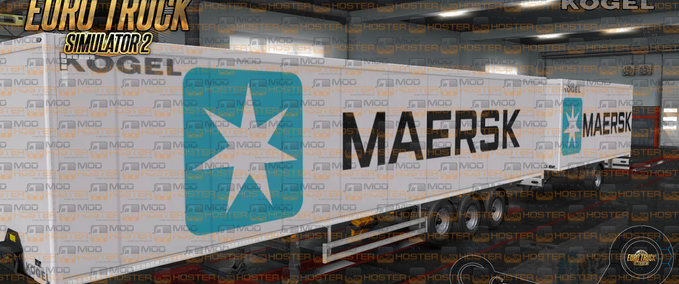 Trailer Maersk Ownership Trailer Eurotruck Simulator mod