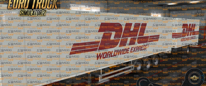 Trailer DHL Worldwide Express Trailer Ownership Eurotruck Simulator mod