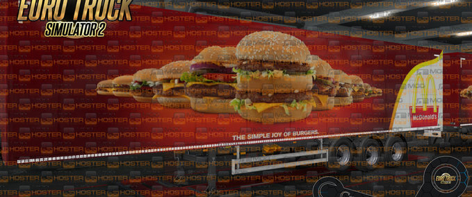 Trailer McDonald's Ownership Trailer Eurotruck Simulator mod