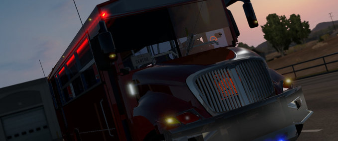 Trucks [ATS] Bus Urbano International [1.32.x] American Truck Simulator mod