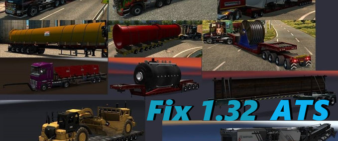 Trailer Fix 1.32 for Chris45 Trailers Pack v 9.10 ATS (ETS2 version) American Truck Simulator mod