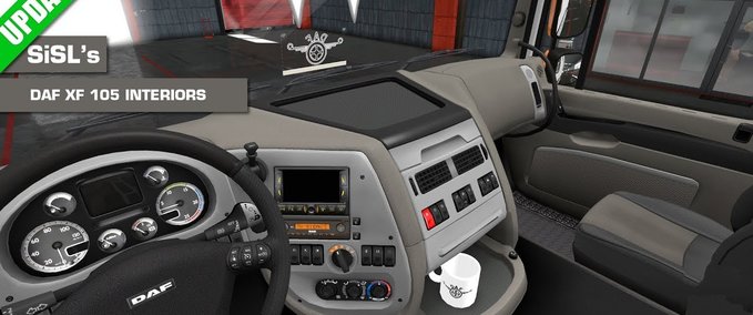 Interieurs SiSL’s DAF XF Interiors Eurotruck Simulator mod