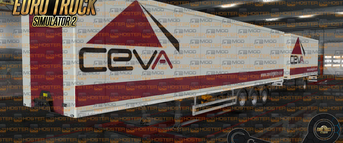 Trailer Ceva Logistics Ownership Trailer Skin Eurotruck Simulator mod