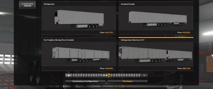Trailer Freigeschaltete Doppelanhänger – 1.33 Eurotruck Simulator mod